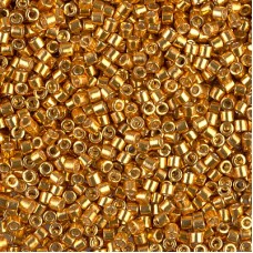 DBM1833 Duracoat Galvanised Yellow Gold - Miyuki  Miyuki Delica Beads Size 10/0 ...
