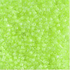 DBM2031 MIyuki  Miyuki Delica Beads - Size 10/0 - Luminous Limeade, col. 2031- 5.2gm 