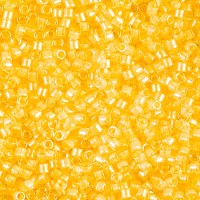 DBM2032 Miyuki Delica Beads Size 10/0, Luminous Sun Glow, Approx 5.2gm 