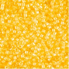 DBM2032 Miyuki Delica Beads Size 10/0, Luminous Sun Glow, Approx 5.2gm 