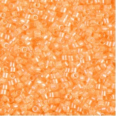 DBM2033 MIyuki  Miyuki Delica Beads - Size 10/0 - Luminous Creamsicle, col. 2033 - 5.2gm 