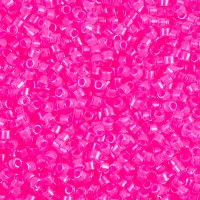 DBM2035  Miyuki Delica Beads - Size 10/0 - Luminous Wild Strawberry, col. 2035 - 5.2gm 