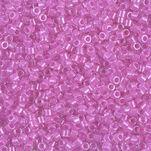 DBM2037 Miyuki  Miyuki Delica Beads - Size 10/0 - Luminous Hot Magenta, col. 2037 - 5.2grms