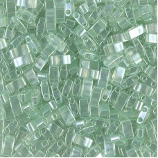 Foam Luster Miyuki Half Tila Beads, colour 0370,  5.2gm approx.