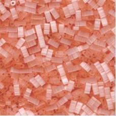 Silk Pale Coral Miyuki Half TILA Beads, Colour 2556, 5.2g appx.