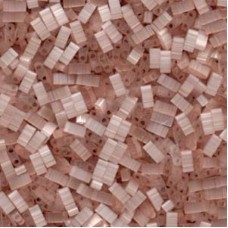 Silk Pale Pink Miyuki Half TILA Beads, Colour 2557, 5.2g appx.