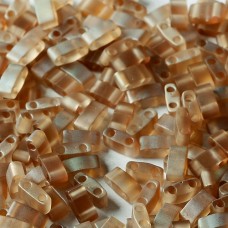 Crystal Matte Celsian, Colour 4578 Miyuki Half Tila Bead 5.2g