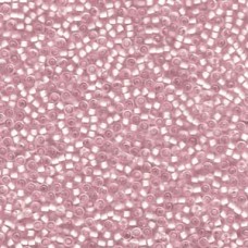 Semi Matte Pale Pink Lined Crystal, colour 1923, Miyuki 11/0, 22g approx.