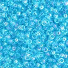 Dark Aqua Transparent AB  Colour -0260 Miyuki 15/0 Seed Beads,8.2gm apprx.