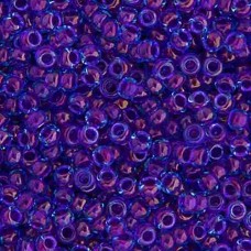 Aqua Fuchsia Lined Luster  Colour -0352 Miyuki 15/0 Seed Beads, 8.2gm apprx.