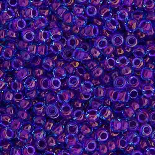 Aqua Fuchsia Lined Luster  Colour -0352 Miyuki 15/0 Seed Beads, 8.2gm apprx.