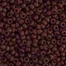 Chocolate Brown Opaque  Colour -0409 Miyuki 15/0 Seed Beads,8.2gm apprx.