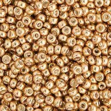 Gold Galvanized  Colour -1052 Miyuki 15/0 Seed Beads, 8.2gm apprx.