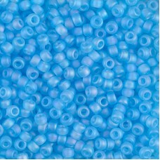 Transparent Aqua  Matte AB Miyuki Size 8/0 seed beads, Colour 148FR, 22gm