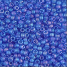 Miyuki Size 8/0, Matte Sapphire Transparent AB, 22g, Colour 0150FR