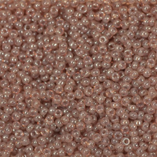 Peony Translucent Miyuki 15/0 Seed Beads, 8.2g, Colour 2371