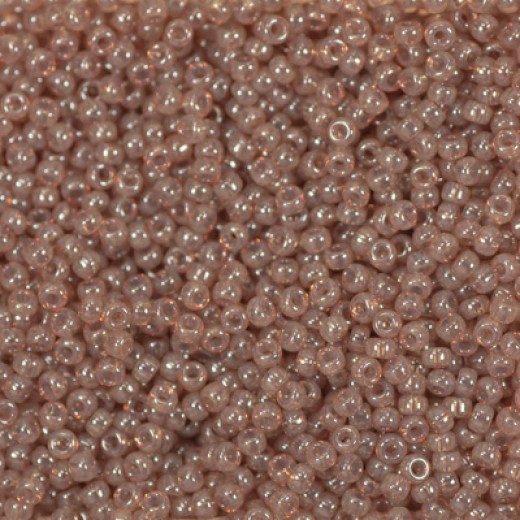 Peony Translucent Miyuki 11/0 Seed Beads, Approx 22g, Colour 2371