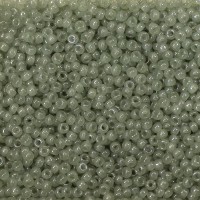 SageTranslucent Miyuki 8/0 Seed Beads, 22g, Colour 2375