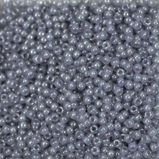 Slate Translucent Miyuki 15/0 Seed Beads, 8.2g, Colour 2378