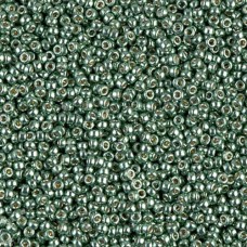 Galvanised Sea Green Duracoat, Colour 4215, Miyuki 11/0, 22g approx.