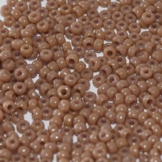 Opaque Beige Duracoat Miyuki Seed Beads, Colour 4455, 8.2g approx.
