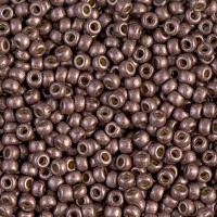 Dark Mauve Matte Duracoat Galvanized Size 8/0 seed beads,, Colour 4213F, 22gm
