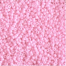 Pink Opaque Miyuki 8/0 Seed Beads, 22g, Colour 0415