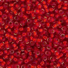 Flame Red Silver Lined  Colour -0010 Miyuki 15/0 Seed Beads,8.2g apprx.