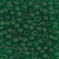 Frost Green Miyuki size 6/0 Colour  0146F, 20g approx.