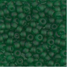 Frost Green Miyuki size 6/0 Colour  0146F, 20g approx.