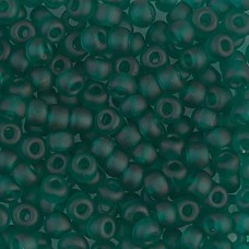 Matte Transparent Emerald Miyuki size 6/0 Colour  0147F, 20g approx.