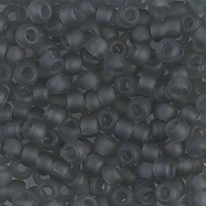 Miyuki Size 6 Seed Beads, Matte Transparent Grey, Colour 0152F, 250g approx. Who...