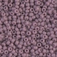Bulk Bag Opaque Mauve Miyuki 6/0 Seed Beads, 250g, Colour 0410