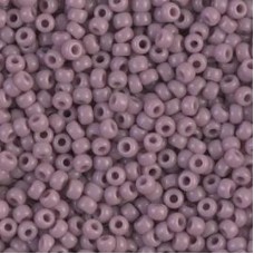 Bulk Bag Opaque Mauve Miyuki 6/0 Seed Beads, 250g, Colour 0410