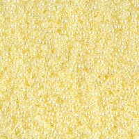 Light Yellow Ceylon Miyuki size 6/0 Colour  0514, 20g approx.