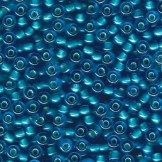 Pearlised Capri-Blue-Mint Miyuki 6/0 Seed Beads, 20g, Colour 3808