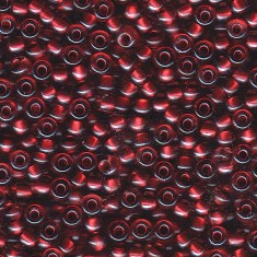 Pearlised Amethyst LIned Burgundy Miyuki 6/0 Seed Beads, 20g, Colour 3804