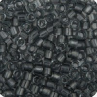 DBM0708 Grey Transparent, Size 10/0  Miyuki Delica Beads, Colour 708 - Approx. 5.2g
