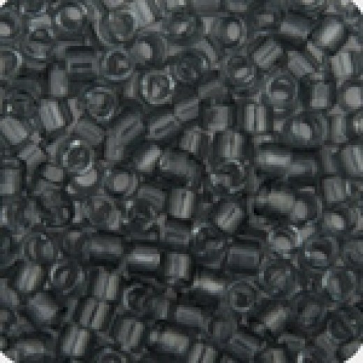 DBM0708 Grey Transparent, Size 10/0  Miyuki Delica Beads, Colour 708 - Approx. 5.2g