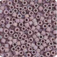 DBM0875 Mauve Opaque AB Matte, Size 10/0  Miyuki Delica Beads, Colour 875 - Approx. 5.2g