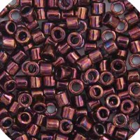 DBM0012 Raspberry Metallic, Size 10/0  Miyuki Delica Beads, Colour code -12 - Approx. 5.2g