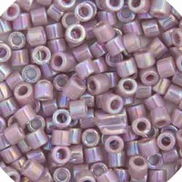DBM0158 Lilac Opaque AB, Size 10/0  Miyuki Delica Beads, Colour code -158 - Approx. 5.2g