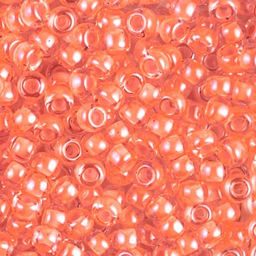 Luminous Flamingo Miyuki 8/0 Seed Beads, 22g, Colour 1122