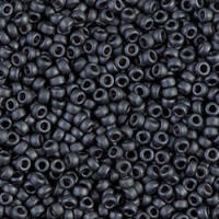 Matte Metallic Slate Miyuki Size 8/0 seed beads, Colour 2065, 22gm
