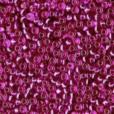 Purple Transparent Silver Lined, Miyuki 15/0 Seed Beads, Colour 1340, 8.2g