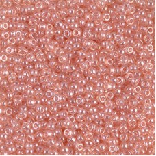 Shell Pink Luster Miyuki Size 8/0 seed beads, Colour  366, 22gm