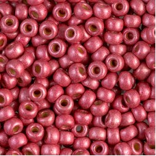 Matte Galvanised Light Cranberry Duracoat, Colour 4211F, Miyuki 11/0, 22g approx...