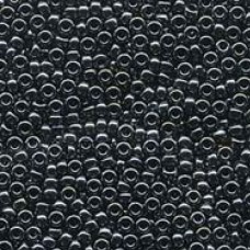 Light Gunmetal Miyuki 15/0 Seed Beads, 8.2g, Colour 0464