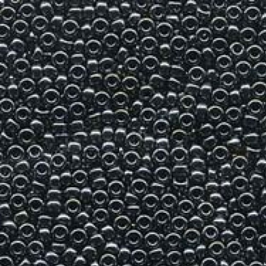 Light Gunmetal Miyuki 15/0 Seed Beads, 100g, Colour 0464