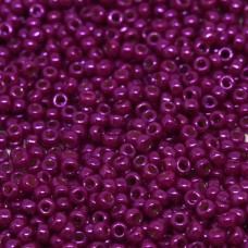 Opaque Fuschia Luster Miyuki 15/0 Seed Beads, 8.2g, Colour 1465L